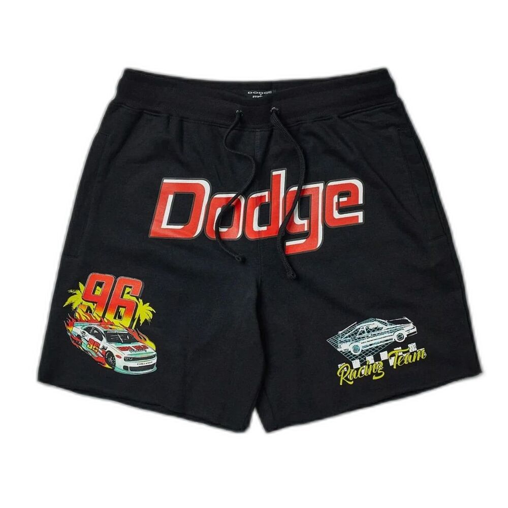 Reason Dodge Shorts Men’s XL '96 Black Racing Team